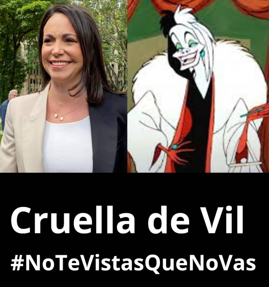 #12Julio| EPA Cruela de Vil #MaríaConIra

 #NoTeVistasQueNoVas