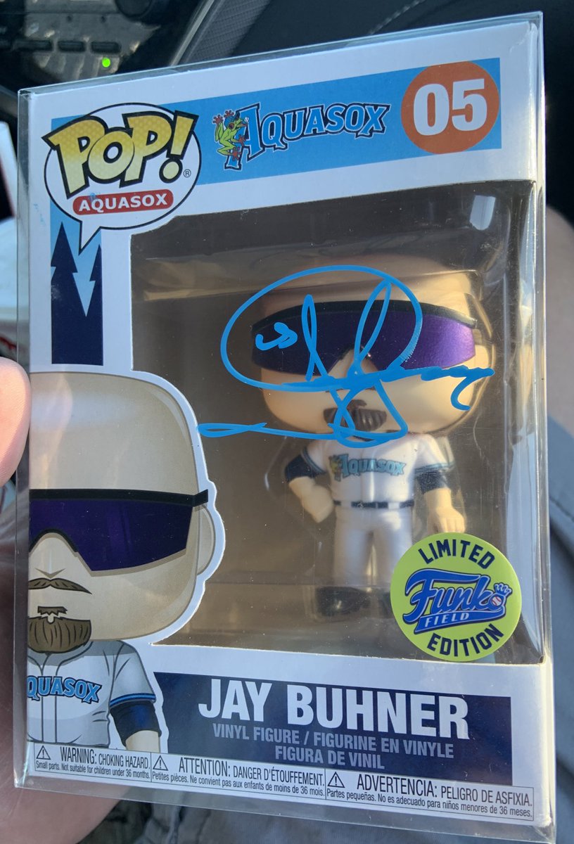 M_Bleezie13's tweet image. Boom💥 The #Bone #JayBuhner signed his @OriginalFunko for Dacien after he had taken ask specially for “Permission” pop no. 2 signed from the @Mariners HOF!! So stoked for the last 2 #Refractor for jay’s catalog from @Topps and Bowman! 3 generations of M’s fans! Bad 2 the Bone 🦴