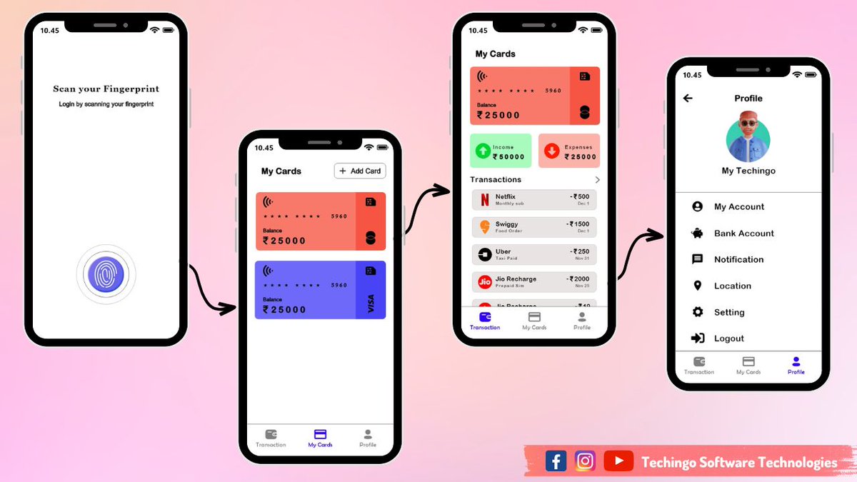 Techingo2022's tweet photo. Professional UI UX Design 🎨
📱 Mobile app design
💻  Web design

#Webdesign #mobileappdesign #ui #ux #uiuxdesign  #uiux #GraphicDesign #GraphicDesigner #creativity #art #animateddesign #3Danimation #figma  #adobexd #virtualapp https://t.co/hyTaVG1hLR