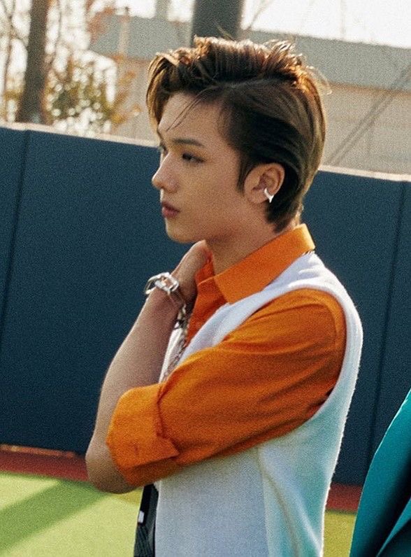 retrockstyle's tweet photo. bringing this back to remind yall that work it era was jisung’s best hair style https://t.co/dcOALn9RAe