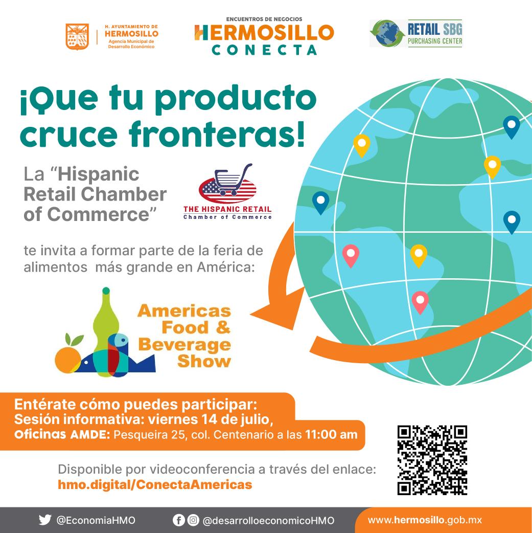 EconomiaHMO's tweet photo. Lleva tus productos a la Feria de Alimentos más grande en América 🙌

Te invitamos a conocer todos los detalles en la sesión informativa este viernes 14 de julio. 🗓️ 

¡Aprovecha esta oportunidad para vender y crear nuevas relaciones comerciales! 

#HermosilloConecta https://t.co/PXsD2DJycr
