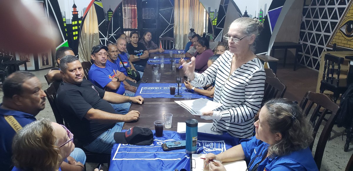 Hoy en Upata UNT/Bolívar organizando sus estructuras electorales para encarar las primarias del 22Oct. Unidos y organizados alcanzaremos la victoria en el 2024. #UNTcontigo.