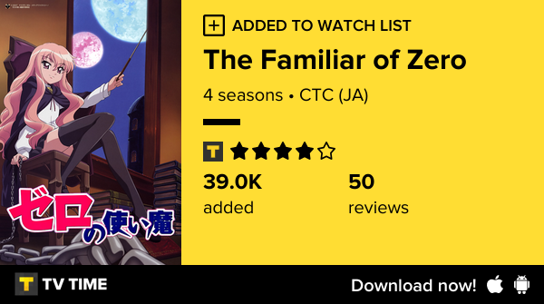 fariasmihh's tweet photo. I've just started following The Familiar of Zero https://t.co/9Uhjdnqg5D #tvtime https://t.co/CtyKpe42q1