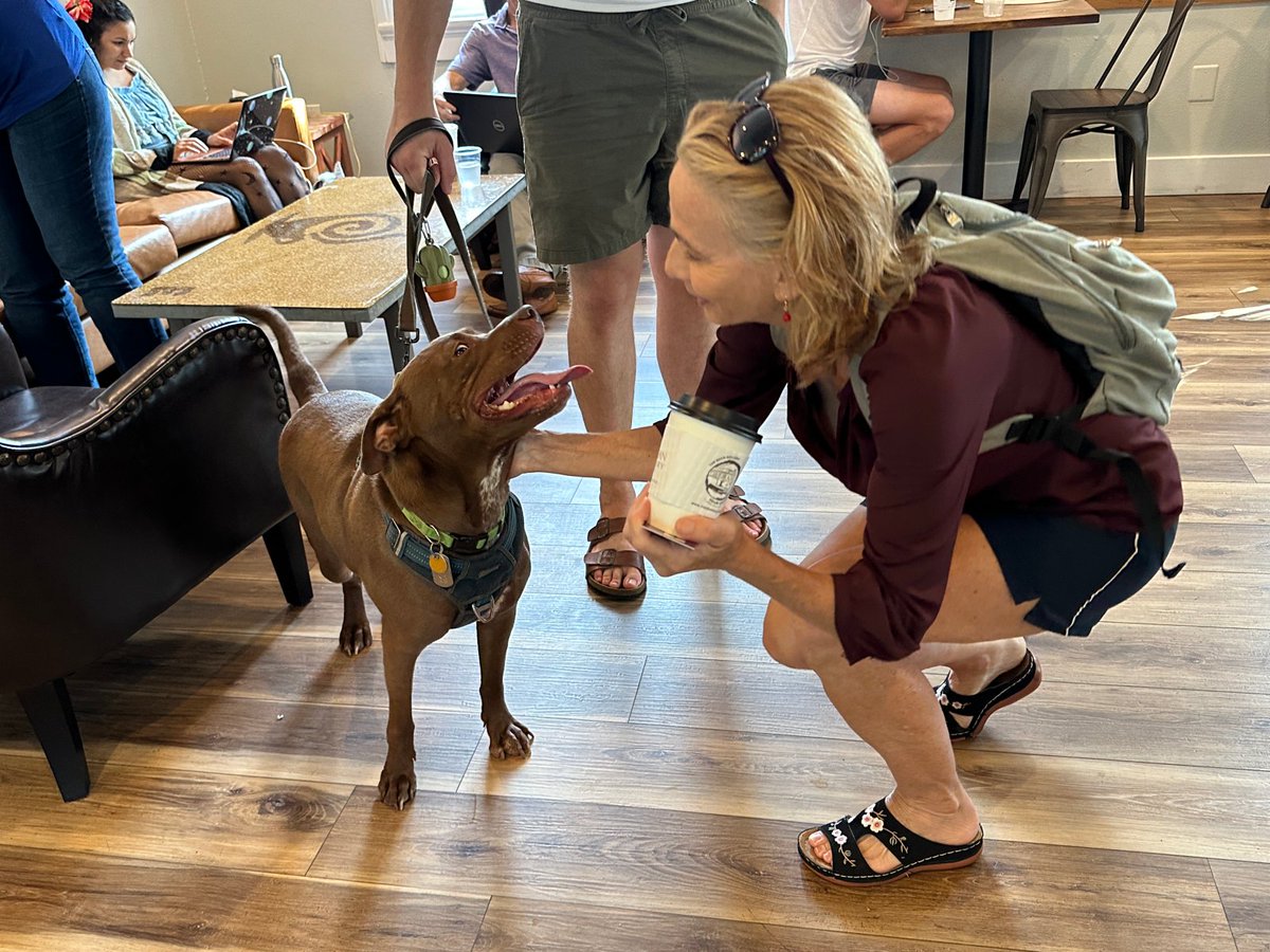 TammyForNOLA's tweet photo. NOLA friends! 🌞 Still feeling the energy from today's #CoffeeChat at The Bean Gallery! Big thanks to all who joined us and to The Bean Gallery for the great coffee. Your stories and passion for District 23 inspire us. Stay tuned for the next one! 💜 #District23 #NOLACommunity https://t.co/UD38cXjlVv