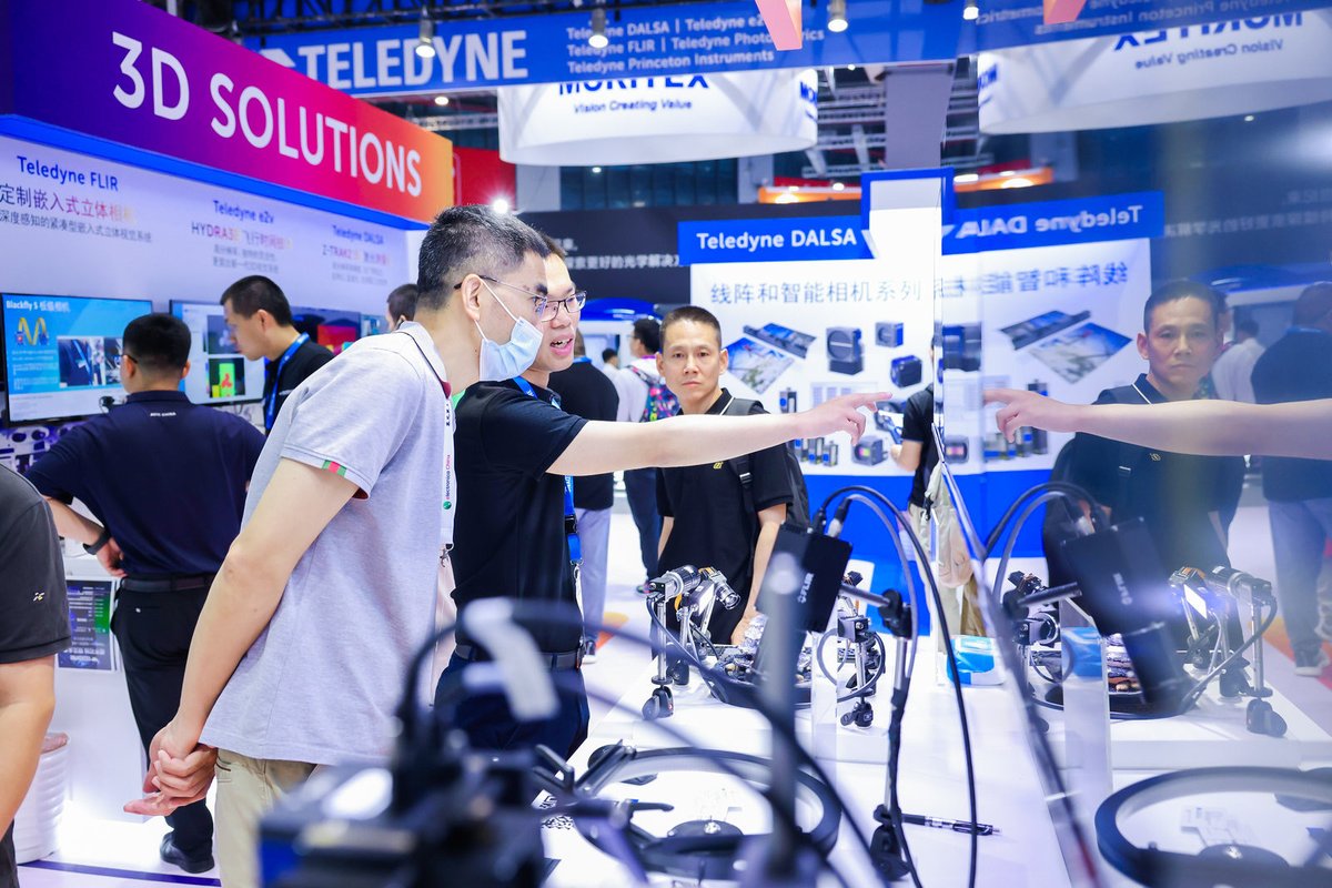 TeledyneDALSA's tweet image. Check out the “One-stop-shop - Teledyne 3D &amp;amp; AI Vision solutions” seminar hosted by Teledyne today at #VisionChina. 
teledynedalsa.com/en/products/im…

#3DSolution