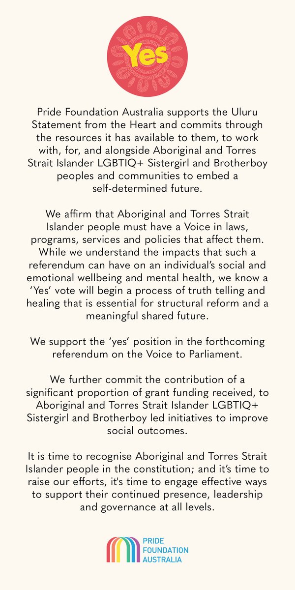 Pride Foundation Australia tweet media