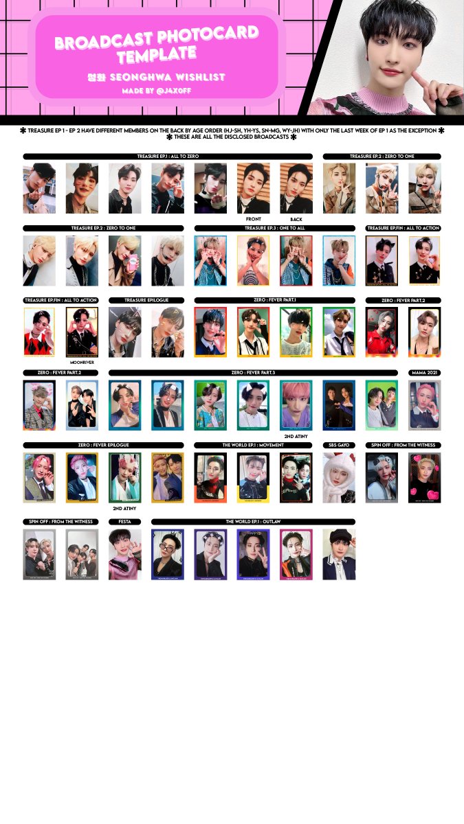 J4X0FF's tweet photo. ATEEZ broadcast streaming unit event pcs 

Photocard template wishlist complete wl

update: outlaw answer

Member individual: hongjoong seonghwa yunho yeosang

Don’t crop my @ ~

공방 포카 포카리스트 홍중 성화 윤호 여상 試験 当選者トレカ https://t.co/NZylWqNKE7