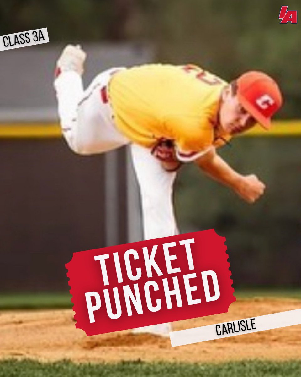🚨 State Bound 🚨 
<a href="/Carlisle_BSBL/">Carlisle Baseball</a> comes through for their 10th state tourny trip in program history. 1st since 2018 after sweeping Boone in 3 games this szn. A 4-hit, 6 inn gem by <a href="/JosephGoodhue/">Joe</a> as the Wildcats hold Boone team 1R that posted 30 runs in 2 games prior.
#iahsbb