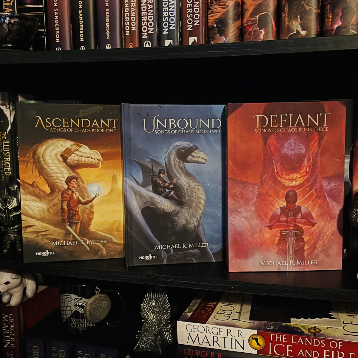 Zepp1978's tweet photo. And @MMDragons_Blade continues to crush it in the cover game. Thanks, amigo! Can’t wait to dive into this series soon.
#Defiant #SongsOfChaos #MichaelRMiller https://t.co/ng5U7JNqe8