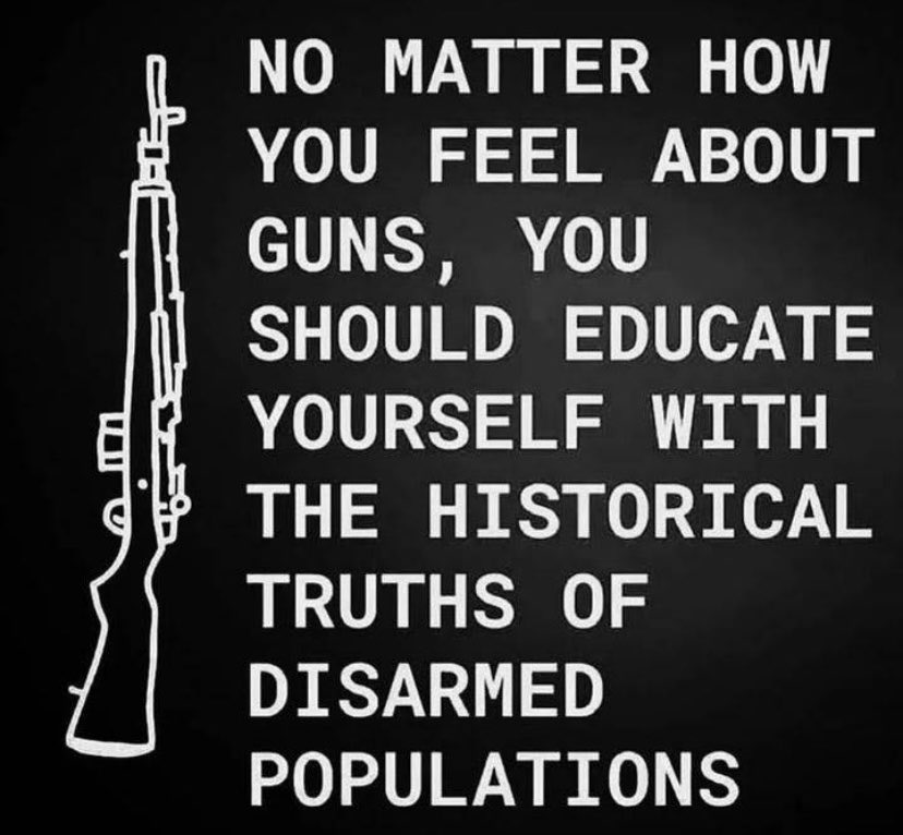 Yes indeed. Everybody needs to do this 👇👇but especially all those folks who support the radical left politicians wanting to disarm America by targeting it’s law-abiding Americans instead of the gangs & criminals. 
#WakeUp 
#EducateYourselves

What do u have 2 lose?