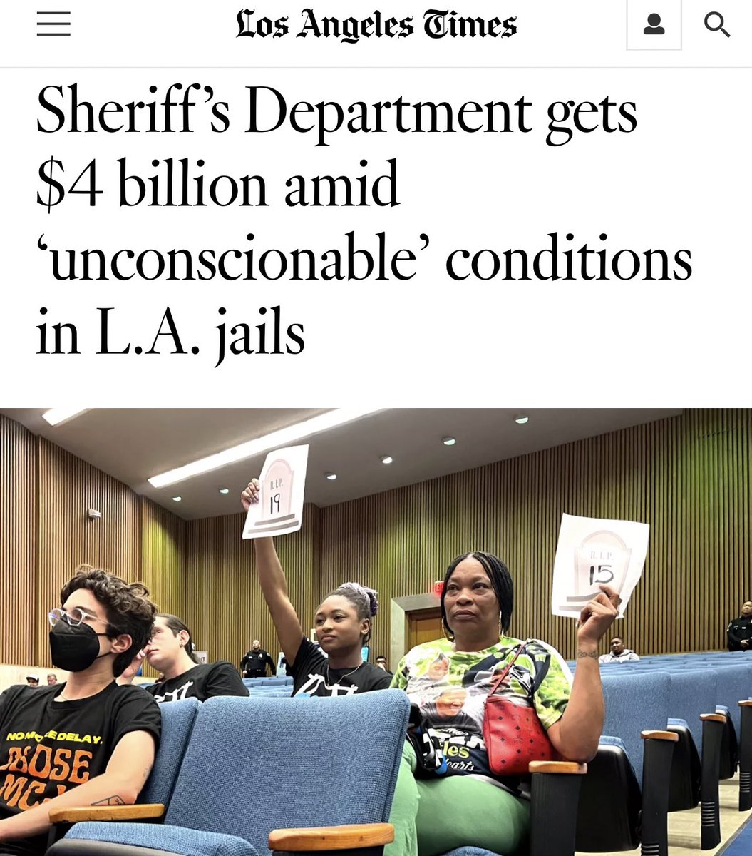 CheckSheriff's tweet photo. LASD gets $4 billion every year to violently harass and abuse our communities. How much longer can we say “enough is enough”??? Elected officials keep increasing police budgets and the violence gets worse. #LASDgangs https://t.co/wTSFMPkYTl