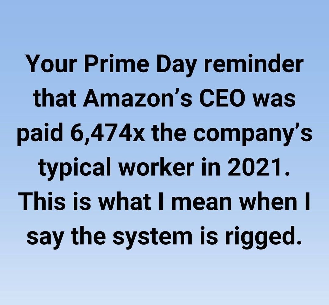 The wage gap is greedy and unholy. 'For the love of money is a root of all kinds of evil. Some people, eager for money, have wandered from the faith and pierced themselves with many griefs.' 1 Tim 6:10 Photo quote credit @RBReich #SocialJustice #Amazon #economicjustice #wagegap
