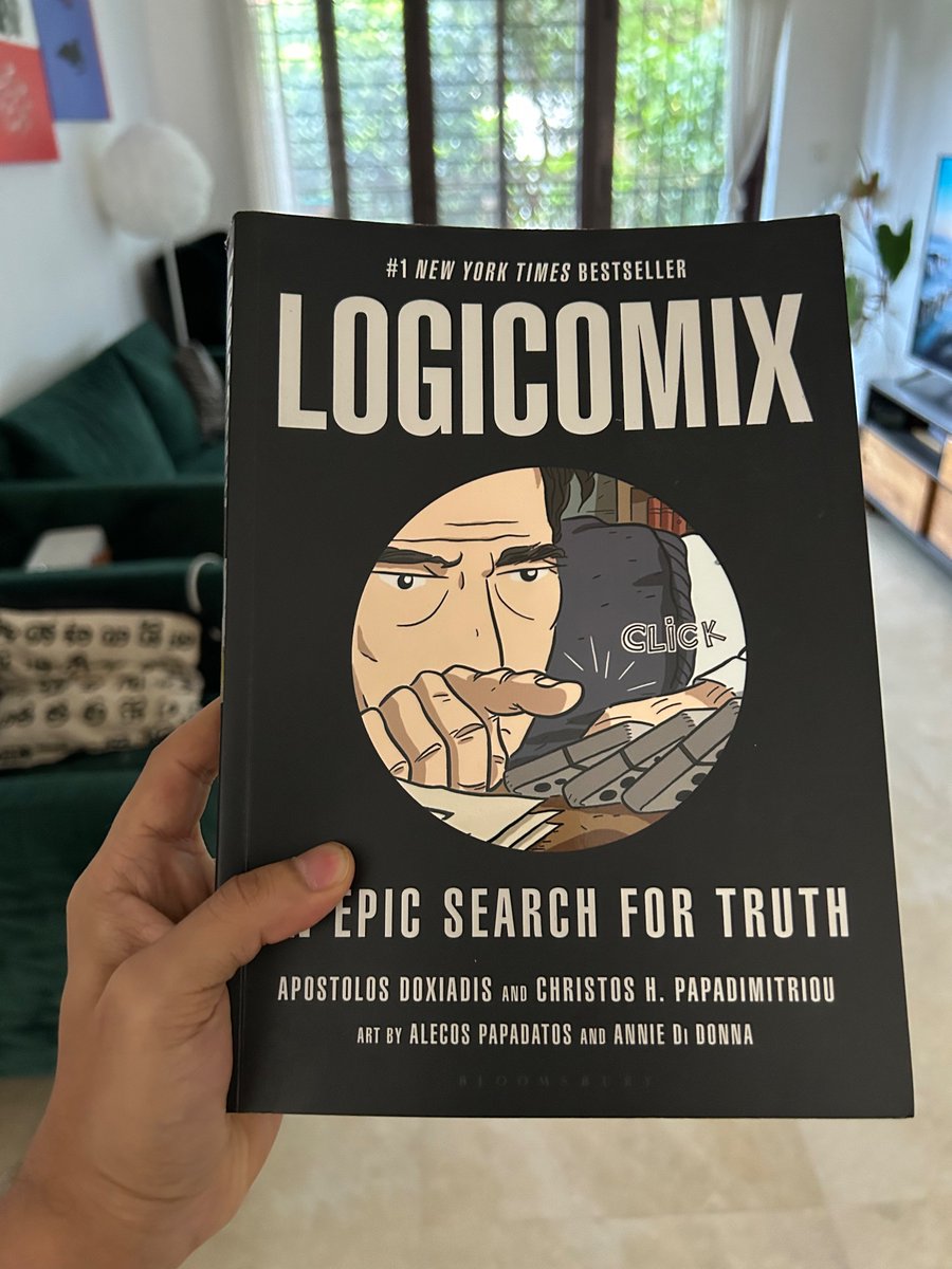 paraschopra's tweet image. This graphic novel is about personalities behind the search for truth in mathematics.

I highly recommend this #book.

Features Russel, Wittgenstein, Cantor, Gödel and many others.