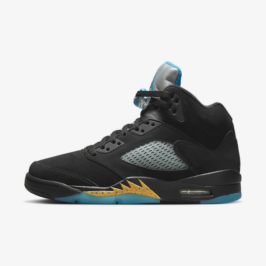 J23app's tweet photo. Jordan 5 Retro "Aqua" most sizes still on @nikestore

Link -> https://t.co/nxtknICnT0 https://t.co/OxchygtOHh
