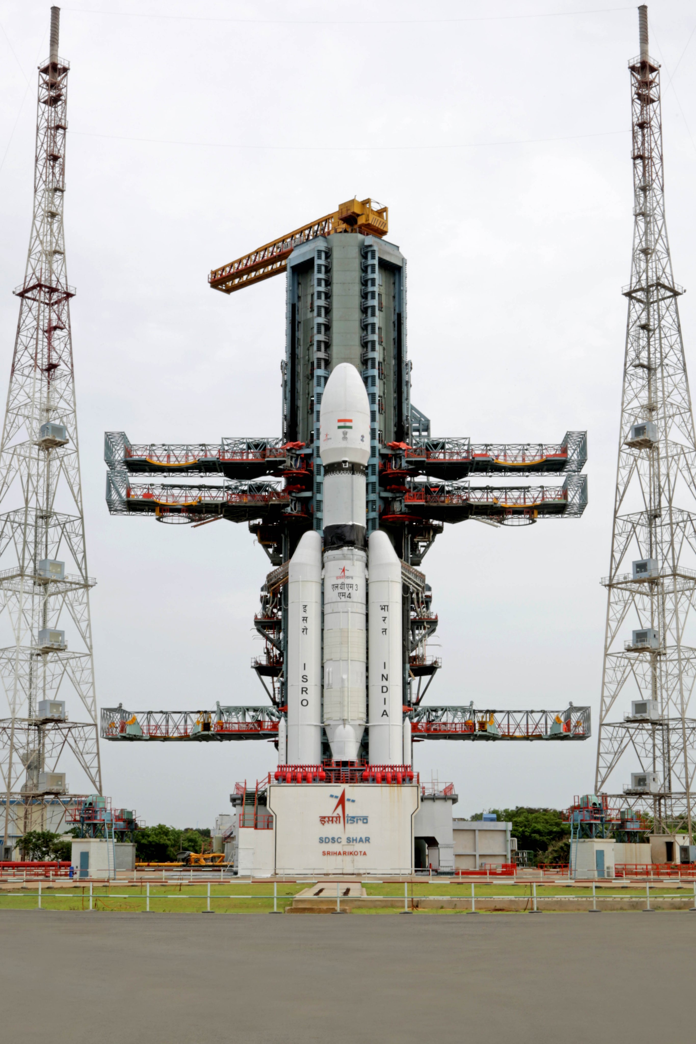 All India Radio News on Twitter: "Indian Space Research Organisation #ISRO  to launch #Chandrayaan3 by LVM3 rocket at 2.35 pm today from Sriharikota.  https://t.co/8f5cBjXlnY" / Twitter