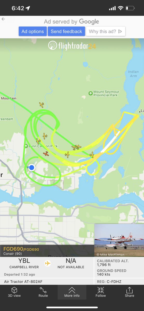Andrew on Twitter "Very active overhead, I believe they’re picking up