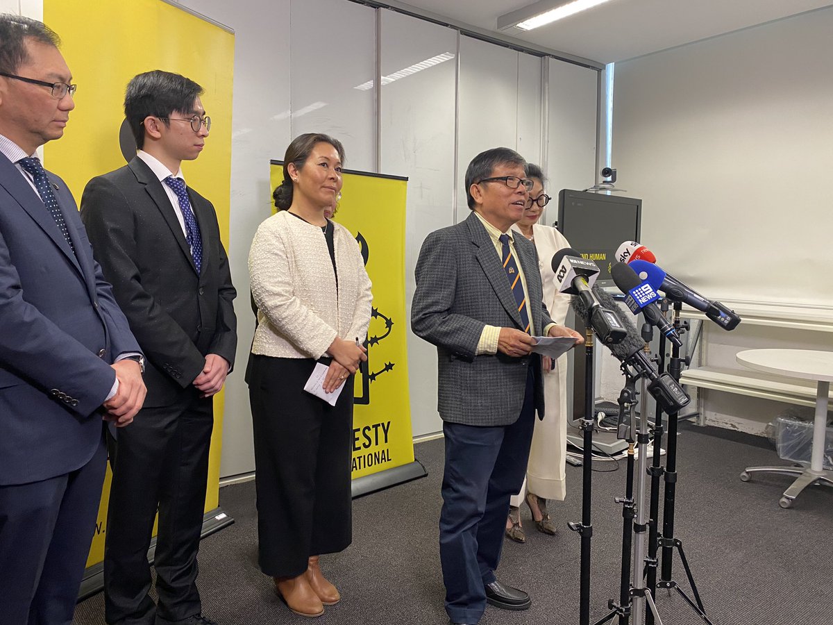 Australian activist Chau Van Kham speaks publicly for the first time since being released from a Vietnamese prison. The 74-year-old says he never gave up hope he would return home. <a href="/abcnews/">ABC News</a>