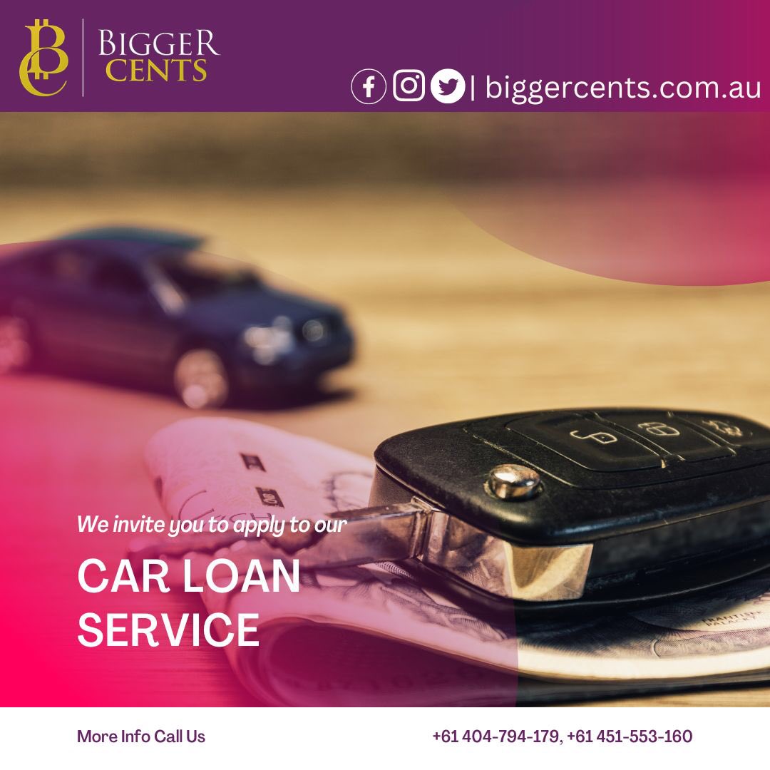 📣 Calling all car enthusiasts! Bigger Cents is here to fuel your passion. ⛽🔥 With our car loan services, you can finally make that dream car a reality. 

#BiggerCents #CarFinancing #AutoLoans #CarLoanApproval #NewCarLoan #UsedCarLoan #LowInterestCarLoan #CarLoanRefinance