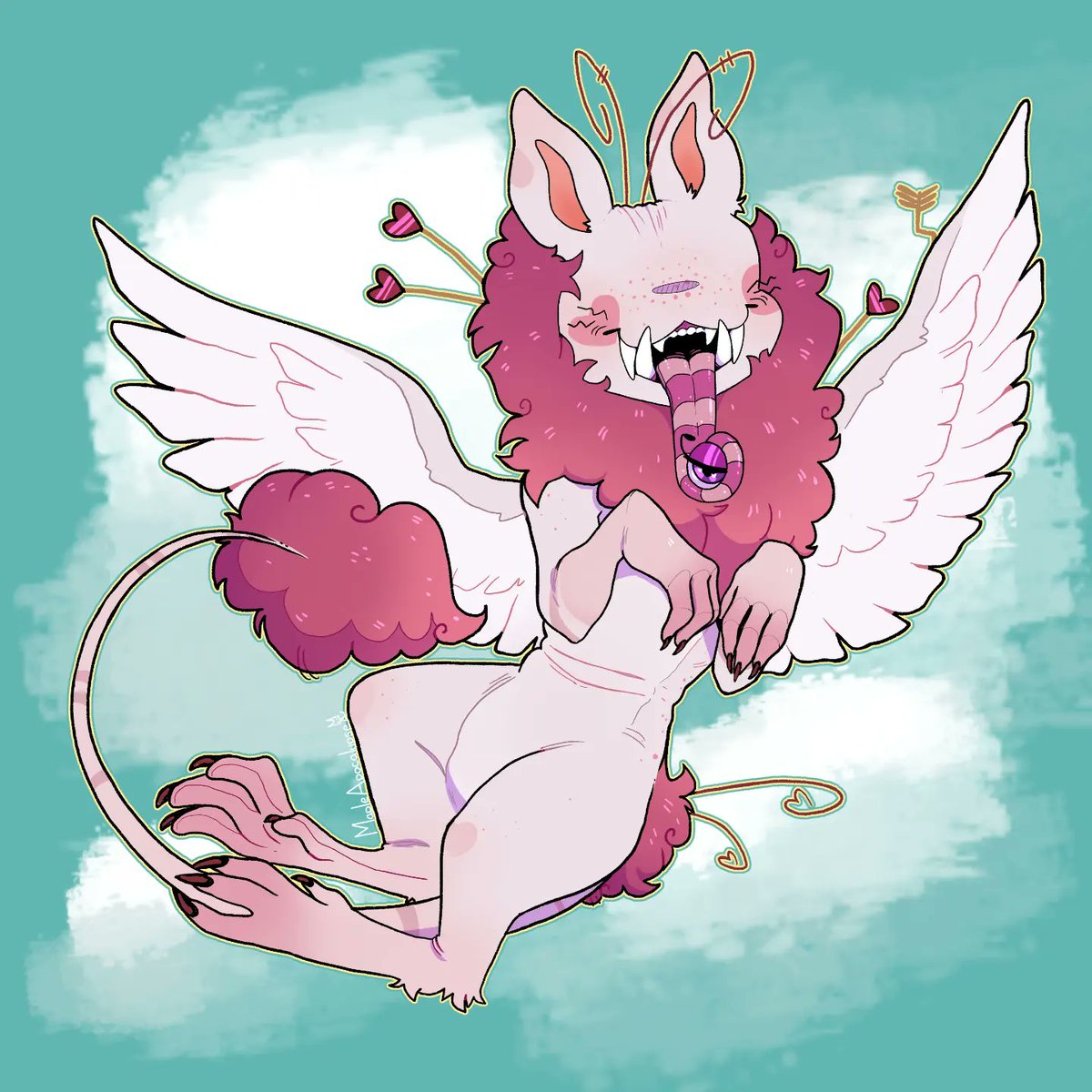 MapleApocalypse's tweet photo. Art fight art dump https://t.co/cDlqLbCjqU