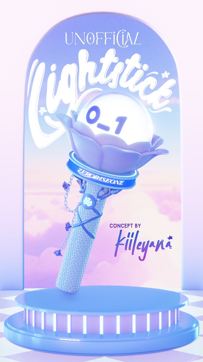 kiileyana's tweet photo. Here is my fanmade lightstick for #ZEROBAESONE ! 
#ZB1 #제로베이스원 @ZB1_official https://t.co/hfXXuckRoP