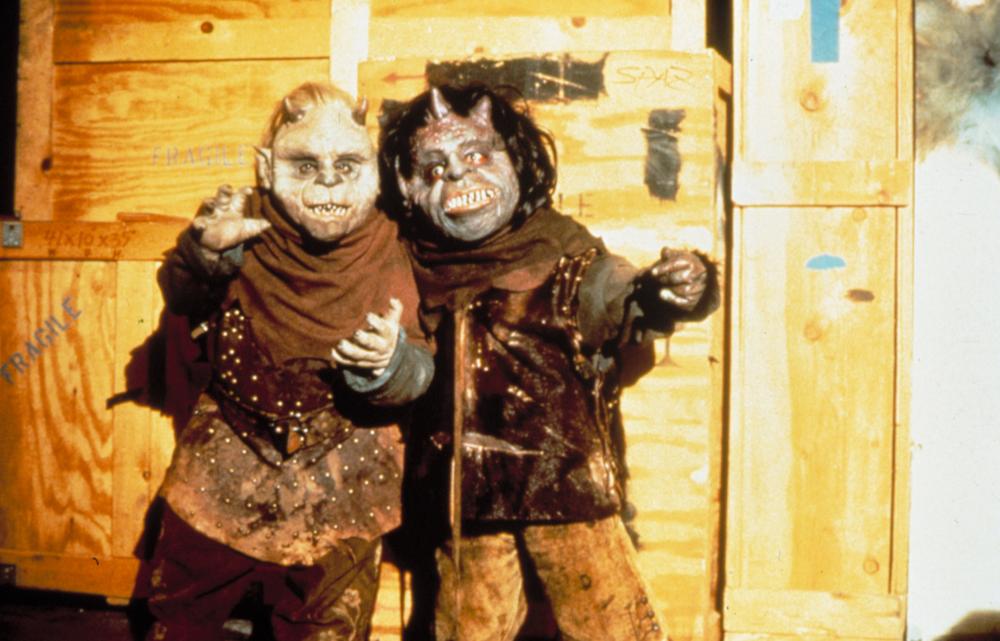 EugWSerra's tweet photo. On August 17, 1994, Ghoulies IV was released. #GhouliesIV #PeterLiapis #StacieRandall #LynnDanielsonRosenthal #BobbyDiCicco #RaquelKrelle #BarbaraAlynWoods #AceMask #PhilipMcKeon #JimWynorski https://t.co/6ngXZUf5h4