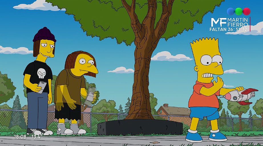 MatiMetrovich's tweet image. Dolph @ricardo_bautist en #LosSimpson Temporada 31 episodio #SinPantalla en @telefe 📱