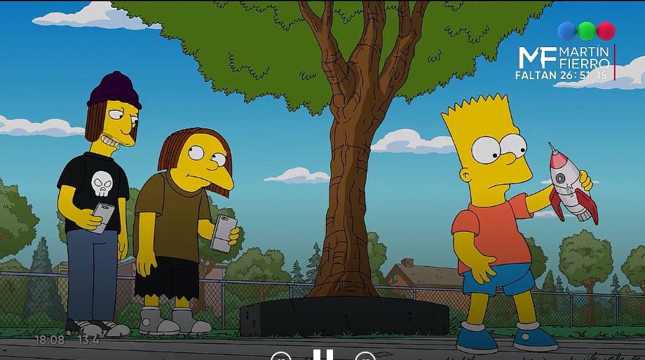 MatiMetrovich's tweet image. Dolph @ricardo_bautist en #LosSimpson Temporada 31 episodio #SinPantalla en @telefe 📱