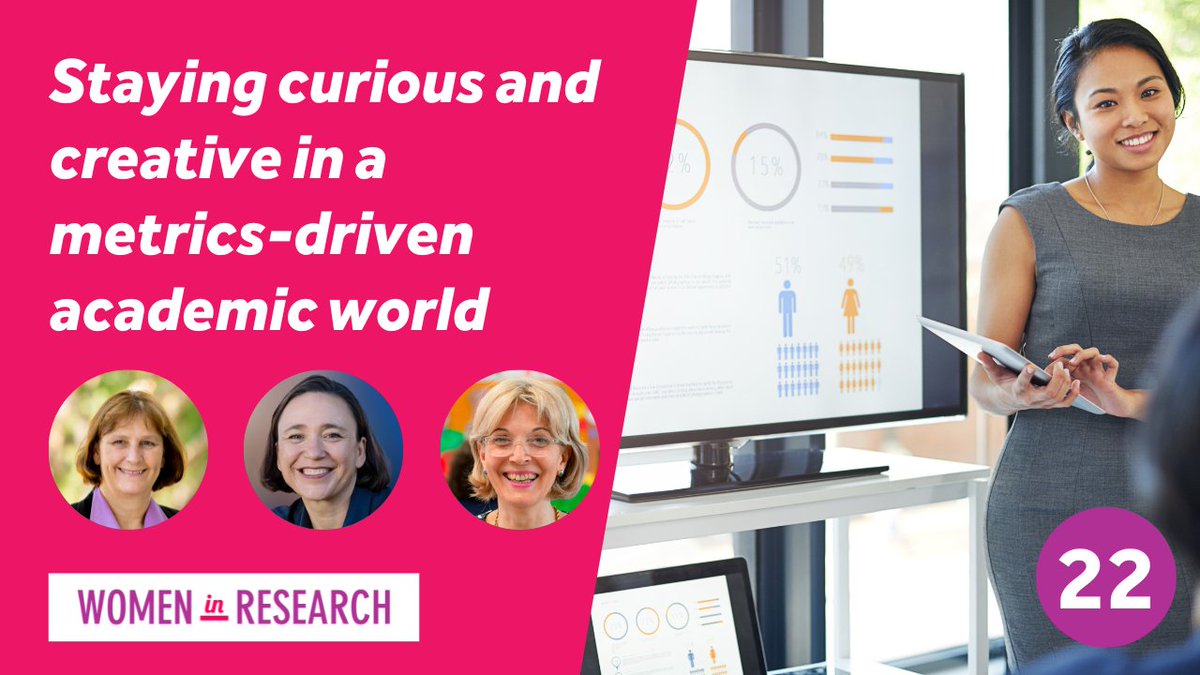 Women in Research (Australia) (@womenresearchau) on Twitter photo When your βsuccessβ at work is increasingly measured by academic metrics, how can you sustain your creative thinking and curiosity? π§
Join our upcoming #webinar w/3οΈβ£ <a href="/arc_gov_au/">Australian Research Council</a> Laureate Fellows Profs <a href="/Sharonkparker/">Sharon parker</a> <a href="/SaraDolnicar/">Sara Dolnicar</a> @marilynfleer
Register: womeninresearch.org.au/event-details/β¦ When your βsuccessβ at work is increasingly measured by academic metrics, how can you sustain your creative thinking and curiosity? π§
Join our upcoming #webinar w/3οΈβ£ <a href="/arc_gov_au/">Australian Research Council</a> Laureate Fellows Profs <a href="/Sharonkparker/">Sharon parker</a> <a href="/SaraDolnicar/">Sara Dolnicar</a> @marilynfleer
Register: womeninresearch.org.au/event-details/β¦