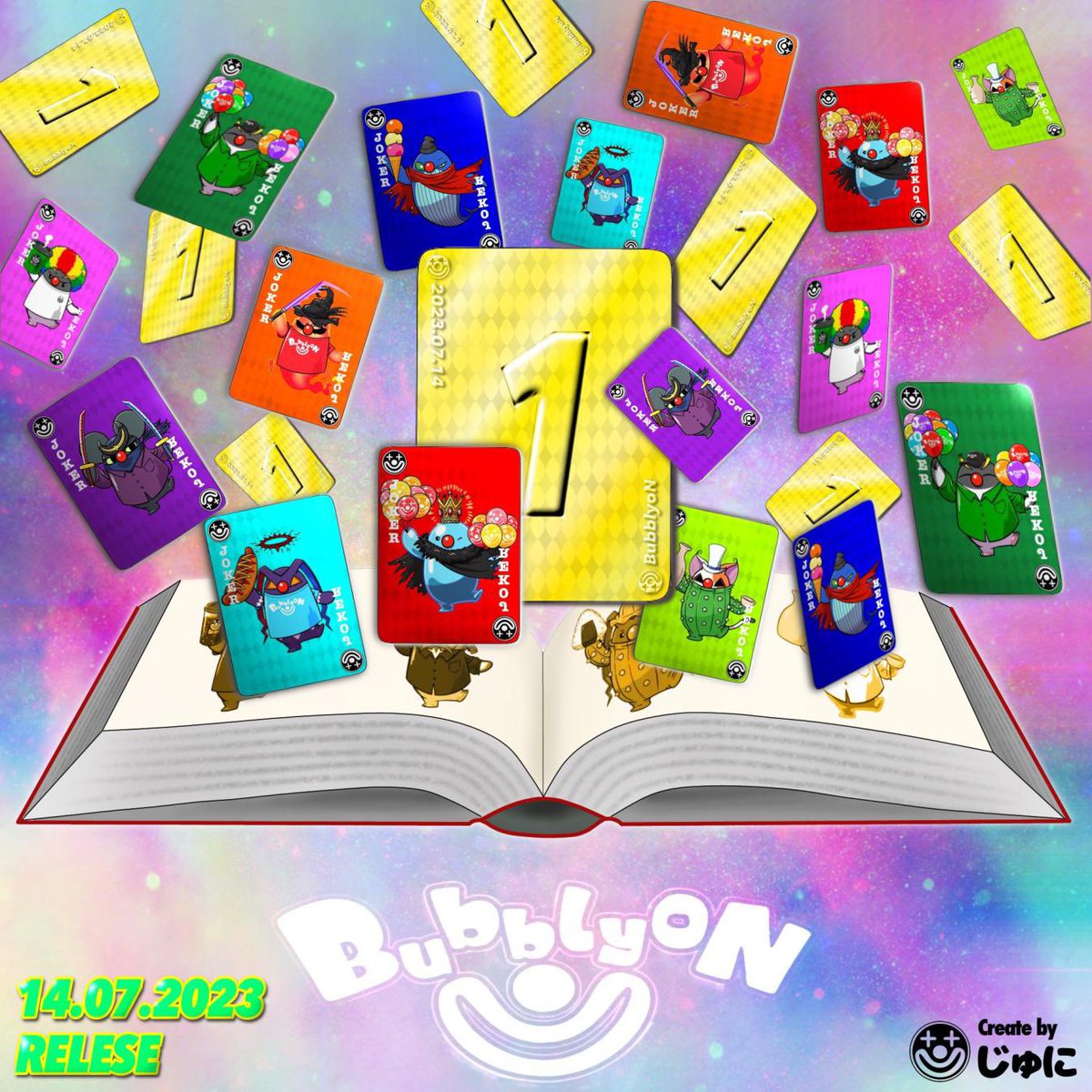 Official Joker's Club
🎈2nd Collection  #BubblyoN 🎈

#カウントダウン イベント❗️

あと　"1日"

イベント報酬はｯｯ
🫧 #バブリオン 🫧のエアドロｯｯ‼️
ミント日まで毎日選出されますｯｯ❗️

#OJC のDiscordをチェック✅
参加は必ず公式様<a href="/O_Jokers_Club/">Official Joker's Club</a> 
のリンクから❣️