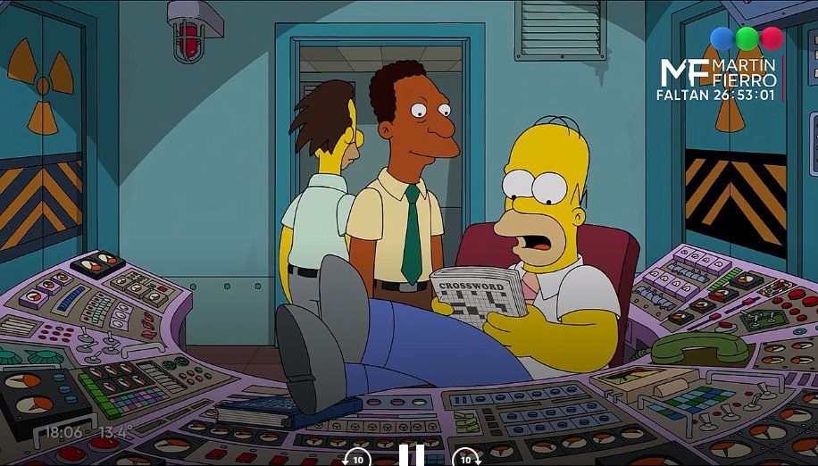 MatiMetrovich's tweet image. Carl @Patch97137738 en #LosSimpson Temporada 31 episodio #SinPantalla en @telefe 📱