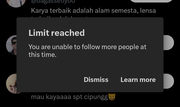 djoe LIMIT JUGA BABI tweet media