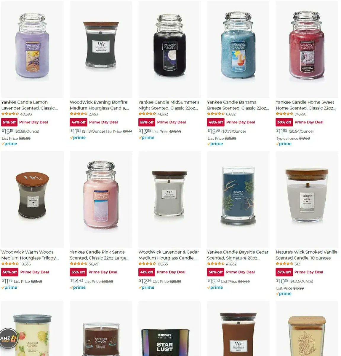 Fat Kid Deals on Twitter "Prime Day price drops on Yankee Candle