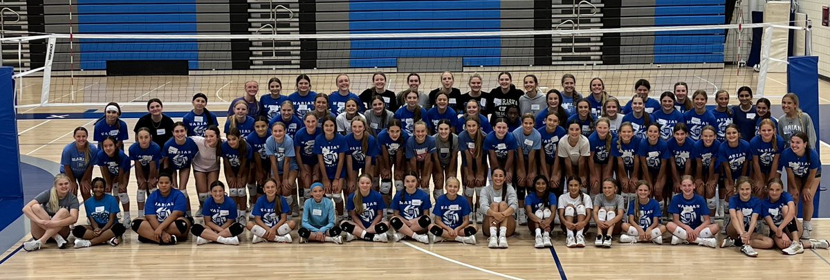Marian HS Volleyball tweet media