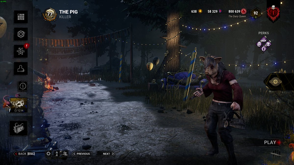 MilkyMoo027's tweet photo. What an event! Thanks to @DeadbyDaylight for the event, I wouldn't have reached this far with prestiging Pig. Now it's time to hit the hay and wait for the grade reset. Thank you DBD.
#deadbydaylight #dbd #pigmain #killermain https://t.co/OLxcJFhe7u