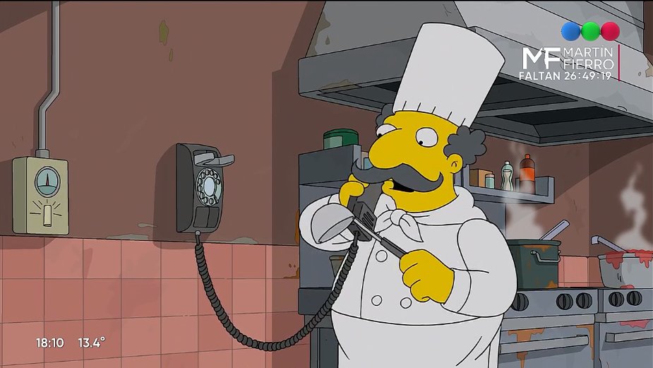 MatiMetrovich's tweet image. Luigi @PilgrimMcfly en #LosSimpson Temporada 31 episodio #SinPantalla en @telefe 📱