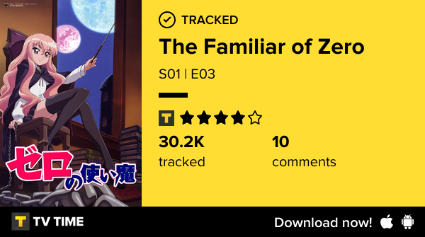 fariasmihh's tweet photo. I've just watched episode S01 | E03 of The Familiar of Zero! https://t.co/3uBosxhnuY #tvtime https://t.co/Bofz52fk4N