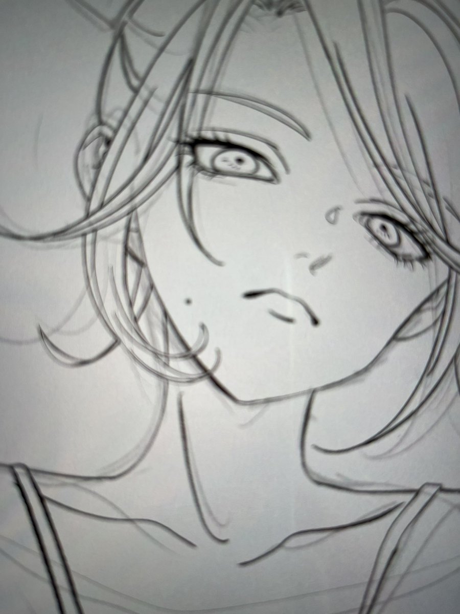 創作Wip
良い顔描けてるぅぅ! 