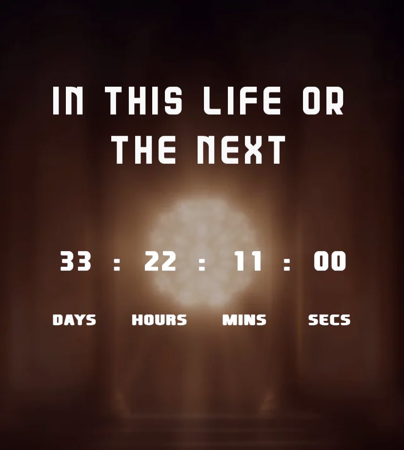 thatalyperson's tweet photo. YESSSS I GOT THE PIC!! we’ve officially reached 33 days, 22 hours, 11 minutes, and 00 seconds 😄

#WarriorNunSaved #WarriorNun https://t.co/nvbvcCYQga