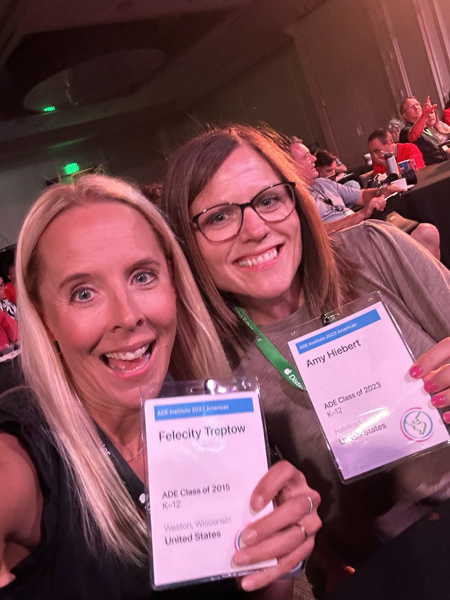 Learning from all my friends #ADE2023 #AppleEDUchat #AppleEduCommunity