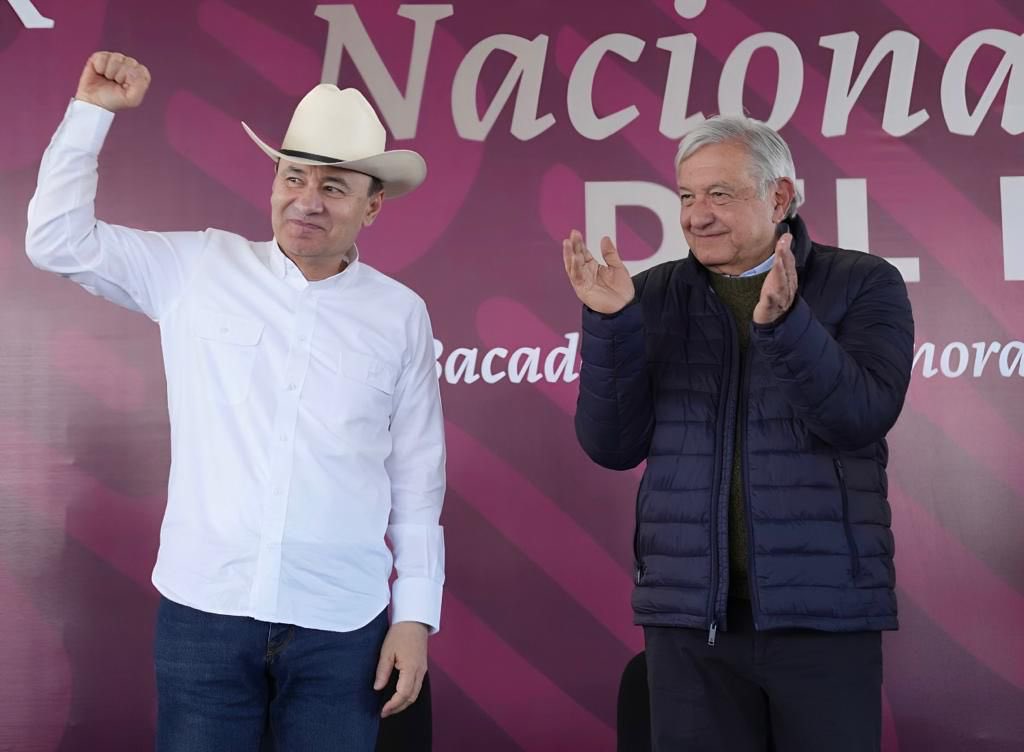 Nos da mucho gusto recibir este fin de semana a nuestro queridísimo presidente, <a href="/lopezobrador_/">Andrés Manuel</a> , para dar seguimiento a los extraordinarios proyectos del Gobierno de México que se realizan en Sonora.

¡Nuestro agradecimiento siempre presidente!
