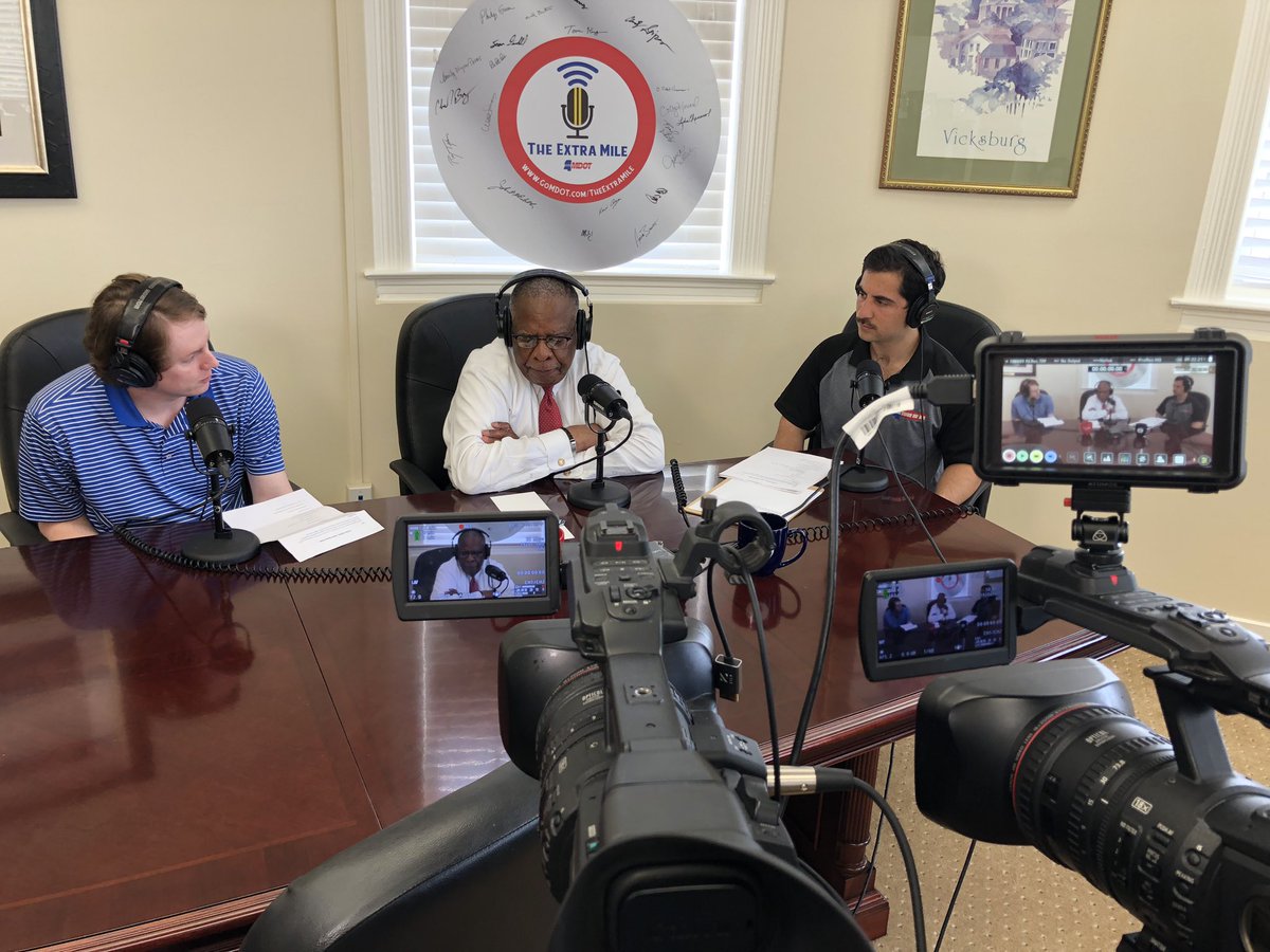drewhall86's tweet photo. Subscribe to The Extra Mile podcast. On our next episode we sit down with friend of the show, Mayor George Flaggs! #TheExtraMile @MississippiDOT https://t.co/mzSAx4lodS