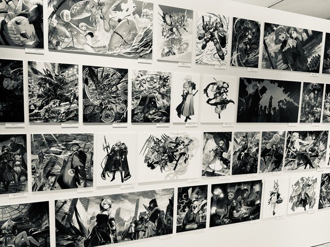 個展開始からついに1週間! 今日は割と涼しいですかね。 個展日和ですので是非ご来場くださいませ〜!   #喫茶珈琲紳士