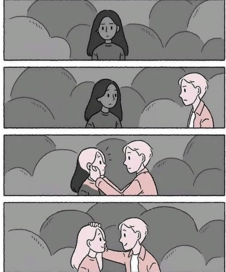 Esas personas que te sacan un ratito del caos ❤️✨