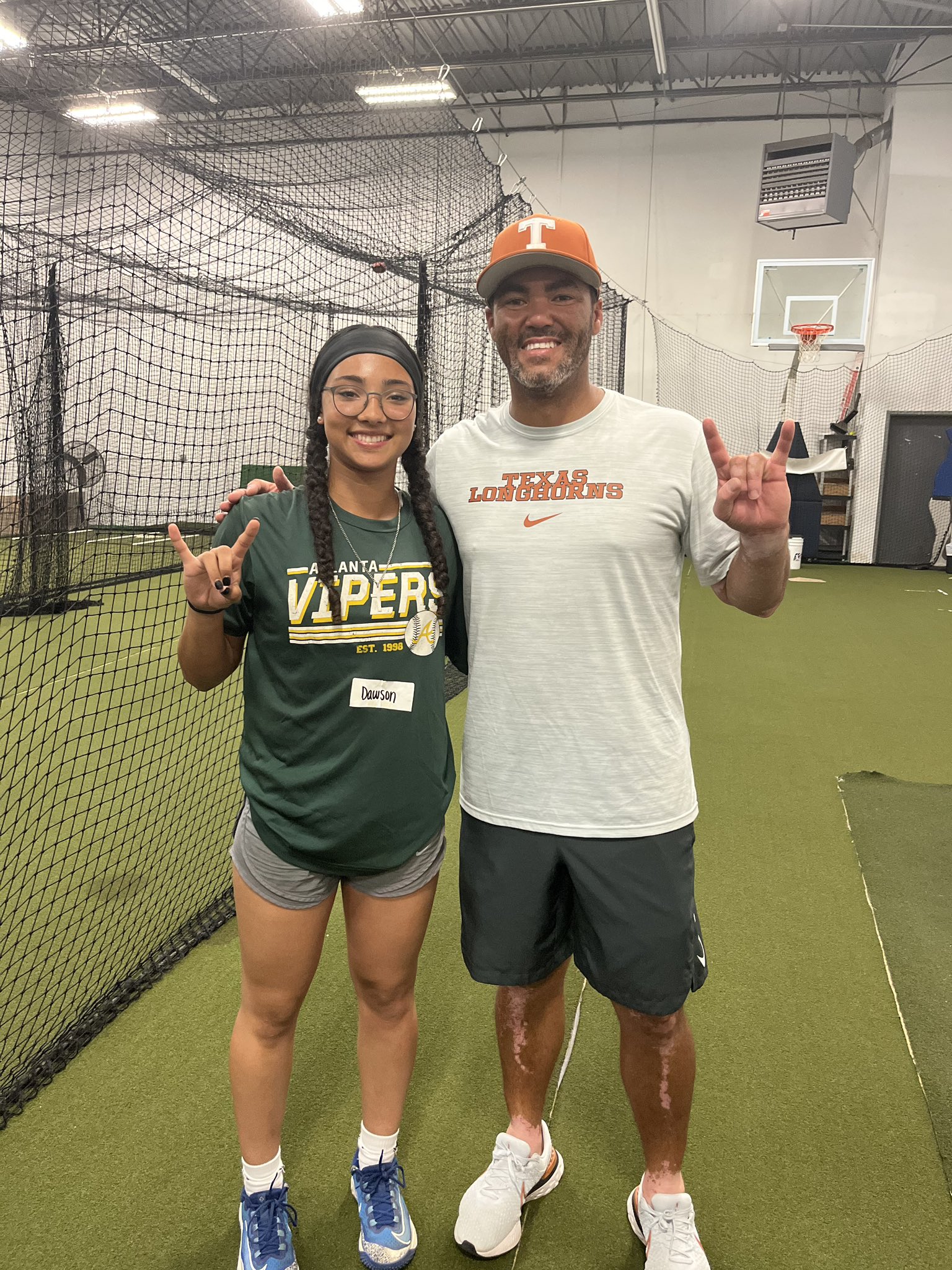 Dawson Blue on Twitter: "Great hitting camp with @CoachSingTexas! I