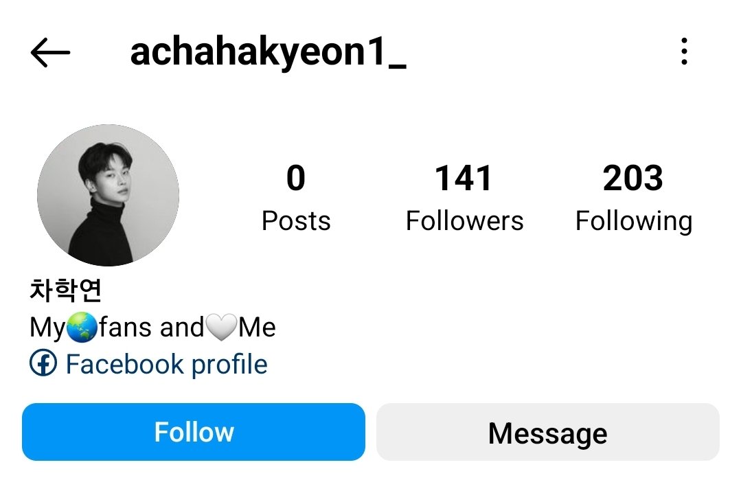 RT @cndianedee: Report this IG account for pretending to be Cha Hakyeon https://t.co/pbs9mrIe43