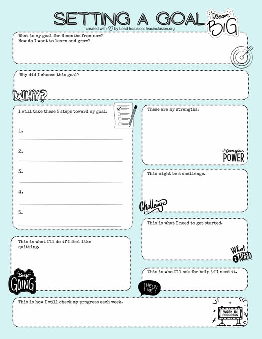 TCEA (@tcea) on Twitter photo Teach your students to set GOALS!
You can start by using this template from <a href="/leeannjung/">Lee Ann Jung</a>๐๐๐
sbee.link/b3khtw4rvj
#teachertwitter #k12 #skillbuilding Teach your students to set GOALS!
You can start by using this template from <a href="/leeannjung/">Lee Ann Jung</a>๐๐๐
sbee.link/b3khtw4rvj
#teachertwitter #k12 #skillbuilding