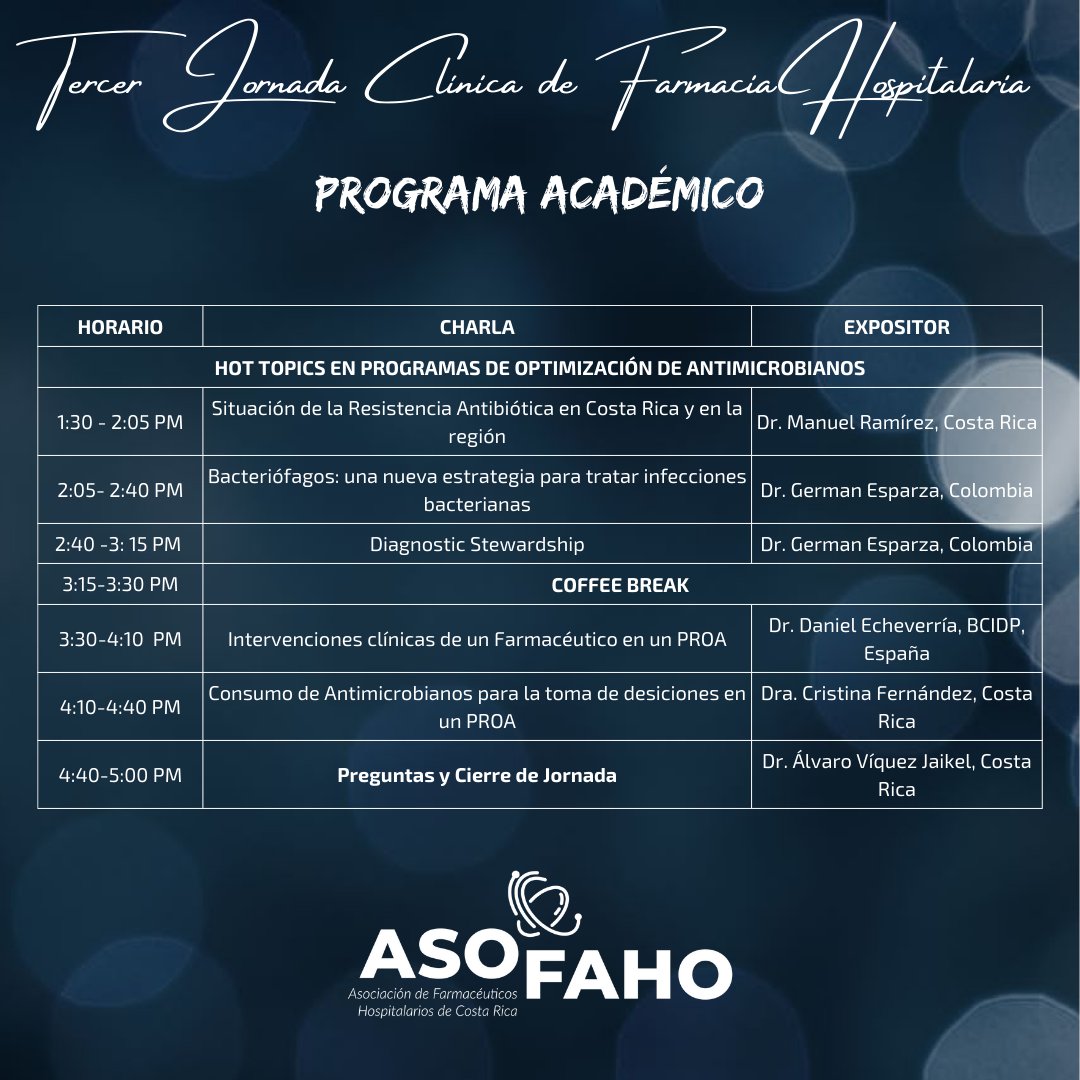 ASOFAHO Farmacéuticos Hospitalarios de Costa Rica tweet media