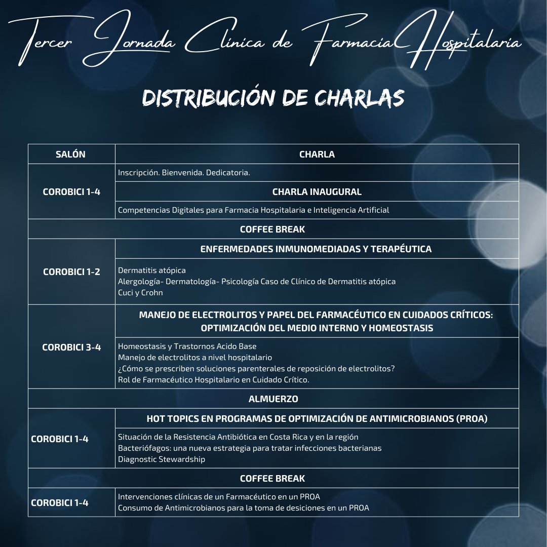 ASOFAHO Farmacéuticos Hospitalarios de Costa Rica tweet media