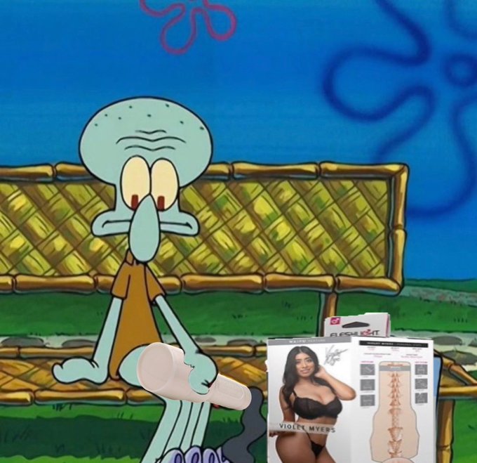 squidward approves of the Violet Myers @Fleshlight 🔦👍  https://t.co/CcPXbcuAQR https://t.co/5SayhyxQ