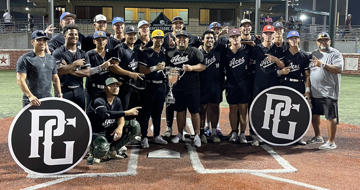 2023 Premier Collegiate League Powered by Perfect Game
Congratulations to the Back-to-Back Champions

🥇 Aces Collegiate Black